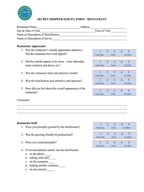 mystery shopper hotel evaluation.